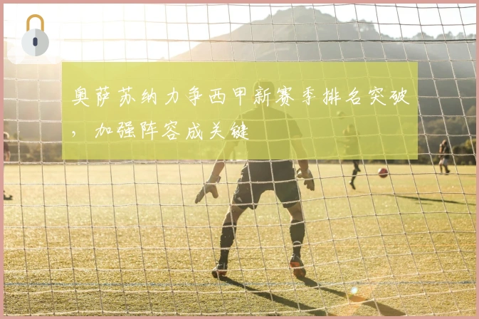 奥萨苏纳力争西甲新赛季排名突破，加强阵容成关键